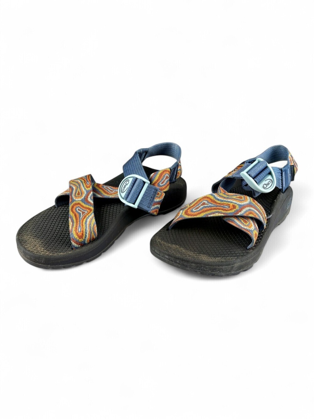 Chaco Women's Sport Sandals Size 7 Adjustable Multicolor Straps